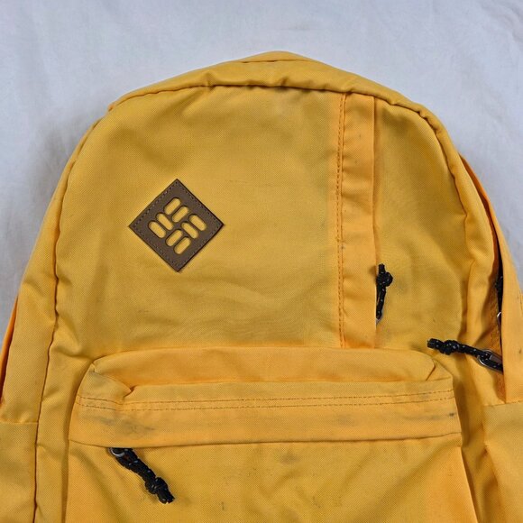 Columbia Backpack Yellow Casual Daypack Durable Lightweight Adjustable Straps main image 7